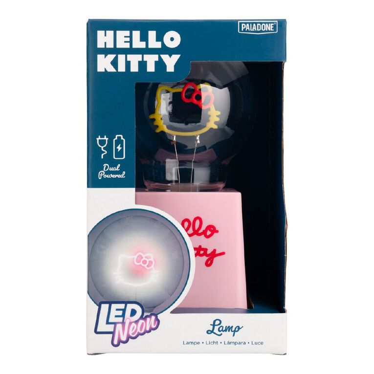 Paladone Hello Kitty LED Neon Bulb Lamp Battery Powered