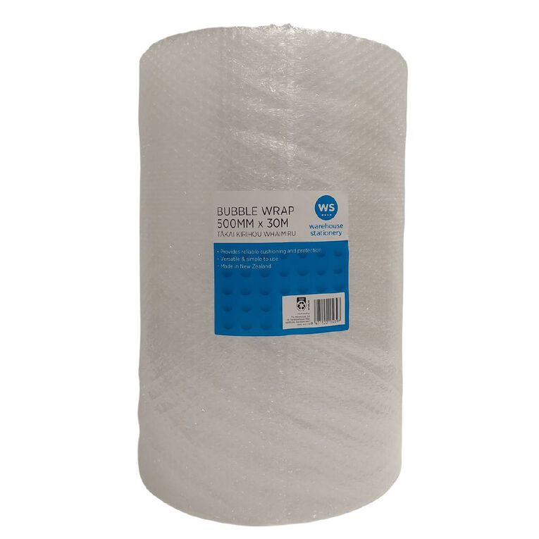 WS Bubble Wrap Roll 500mm x 30m