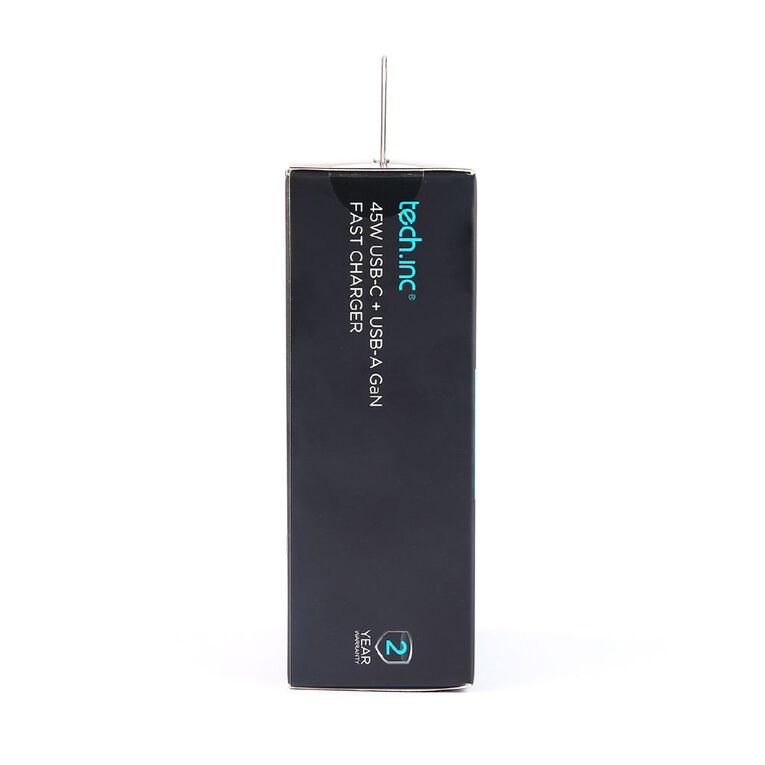 Tech.Inc 45W USB-C + USB-A GaN Fast Charger