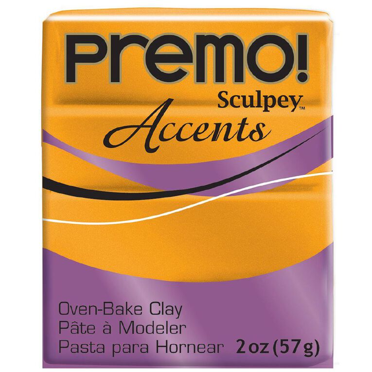 Sculpey Premo Accent Clay 57g Gold