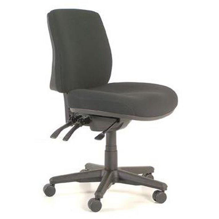 Buro Seating Roma 3 Lever Midback Chair Black