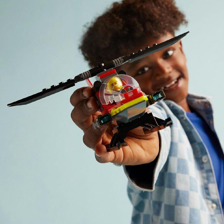 LEGO CITY Fire Rescue Helicopter 60411