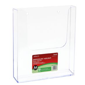 Deflecto Wall Mount Brochure Holder Portrait A4