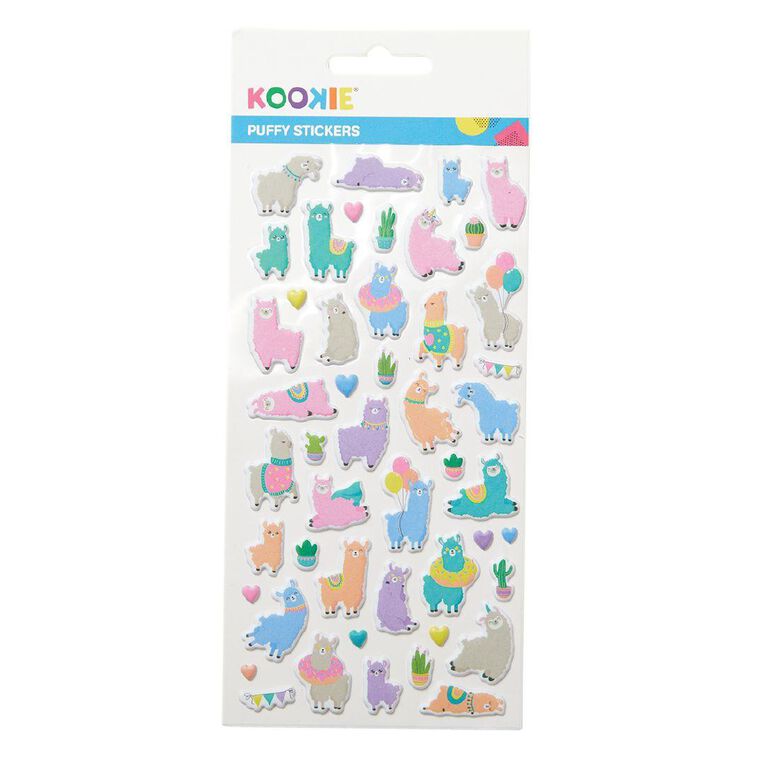 Kookie Sticker Sheet Mini Squishy Assorted