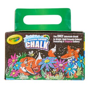 Crayola Washable Sidewalk Chalk Assorted 36 Pack