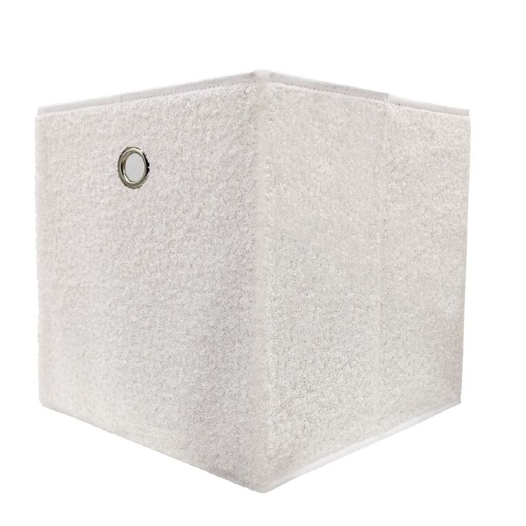 Insert Image Cube Living & Co Storage Cube Insert Boucle - Warehouse Stationery