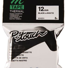 Brother Label Tape M-K231 12mm