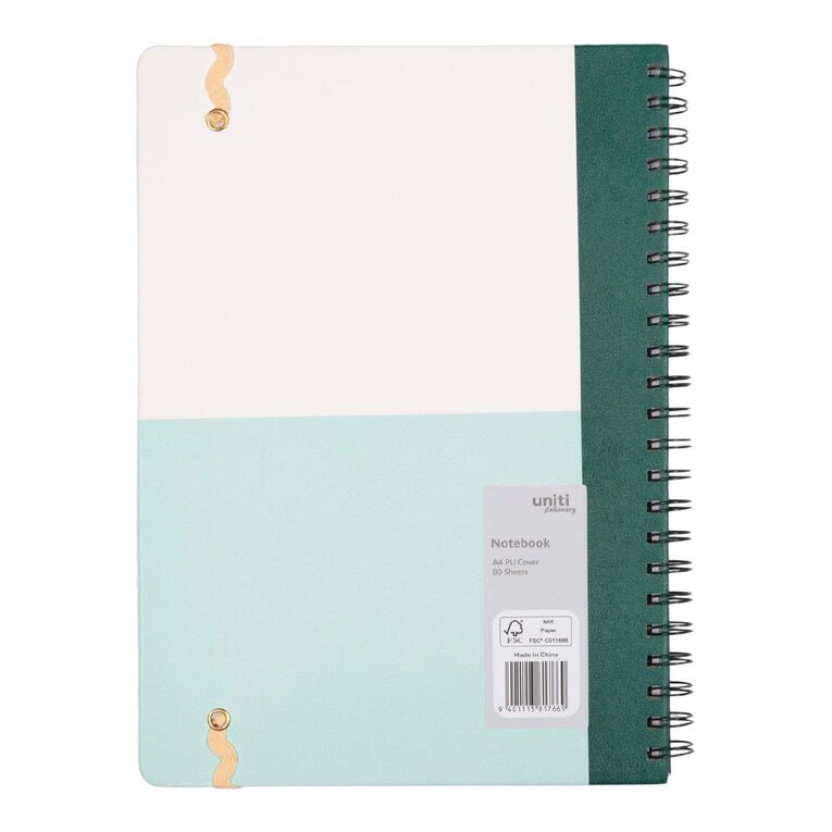 Uniti Stationery Block A4 Notebook