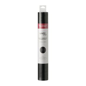 Uniti Craft Glossy Permanent Vinyl 30.5Cm X 100Cm Black