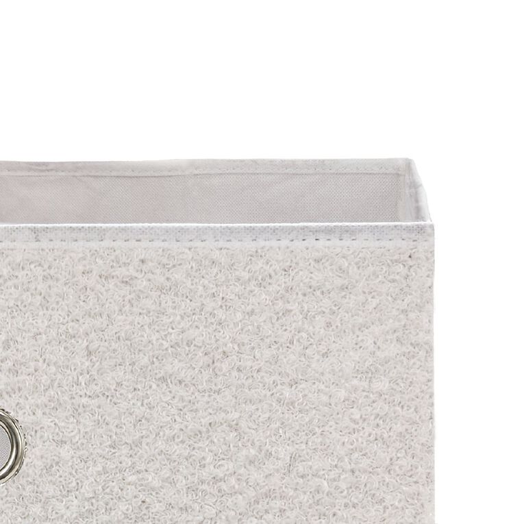 Living & Co Storage Cube Insert Boucle - Warehouse Stationery