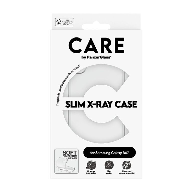 PanzerGlass SAFE by Panzer Case For Samsung Galaxy A07 Clear
