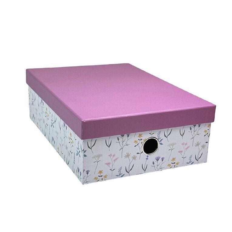 Uniti Stationery Country Calling Floral Storage Box A4