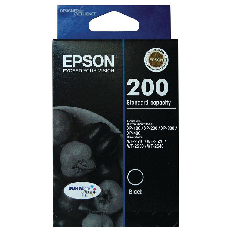 Epson Ink 200 Black 175 Pages