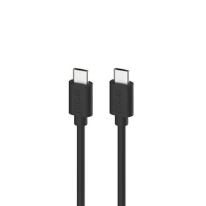 Moki USB-C to USB-C SynCharge Cable 1m - Jet Black