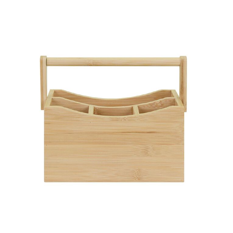 Living & Co Naturals Bamboo Cutlery Holder
