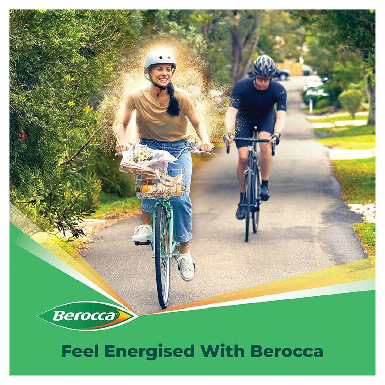 Berocca Energy Vitamin B & C Orange Flavour Effervescent Tablets 45 Pack
