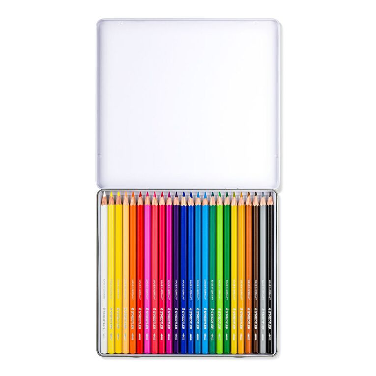 Staedtler Design Journey Watercolour Pencil Tin 24 Pack