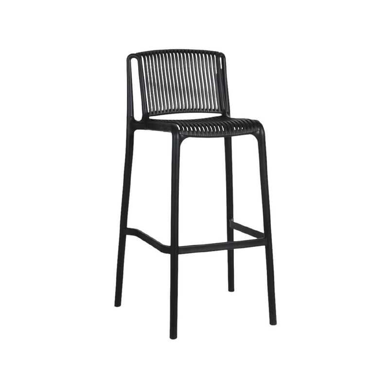 Knight Legrille Barstool Matte Black