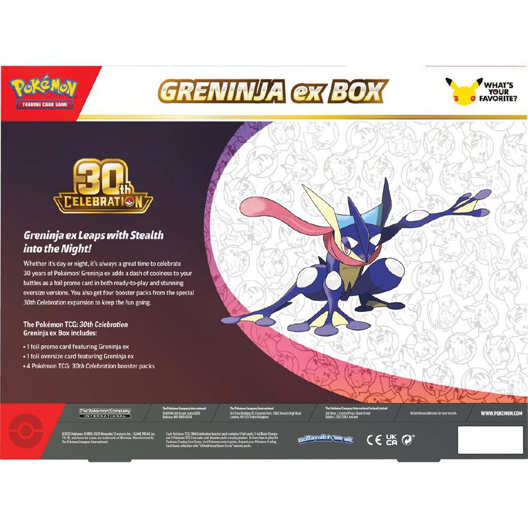 Pokemon 30th Celebration ex Box - 1 PER CUSTOMER