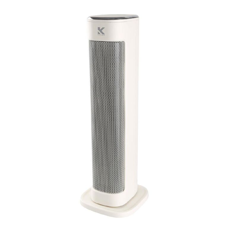 Kensington Digital Ceramic Tower Heater 60cm White