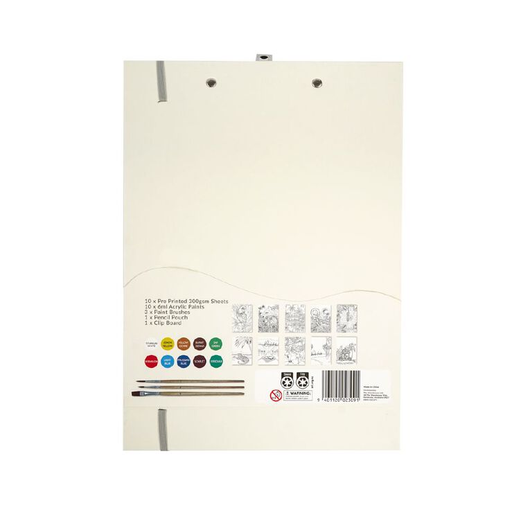 Uniti Acrylic Art Folder Tropical Vacay