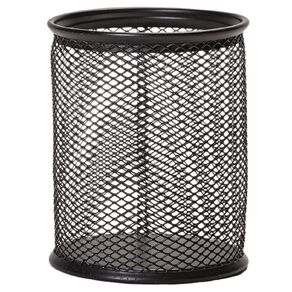 WS Mesh Pencil Holder Black
