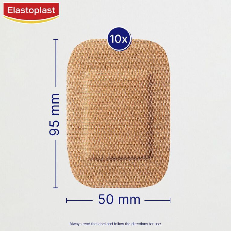 Elastoplast Heavy Fabric Extra Large Strips 10 Pack