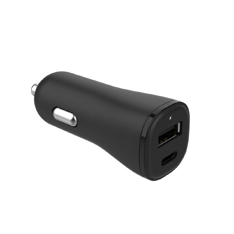 Tech.Inc Dual USB-C + A Car Charger