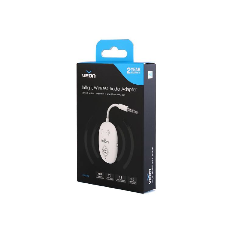 Veon Wireless Airline Adaptor White