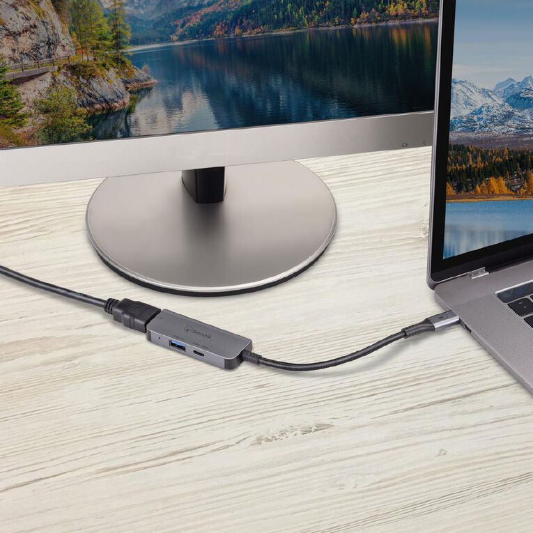 Bonelk Long Life 3in1 Multiport Hub Space Grey Black