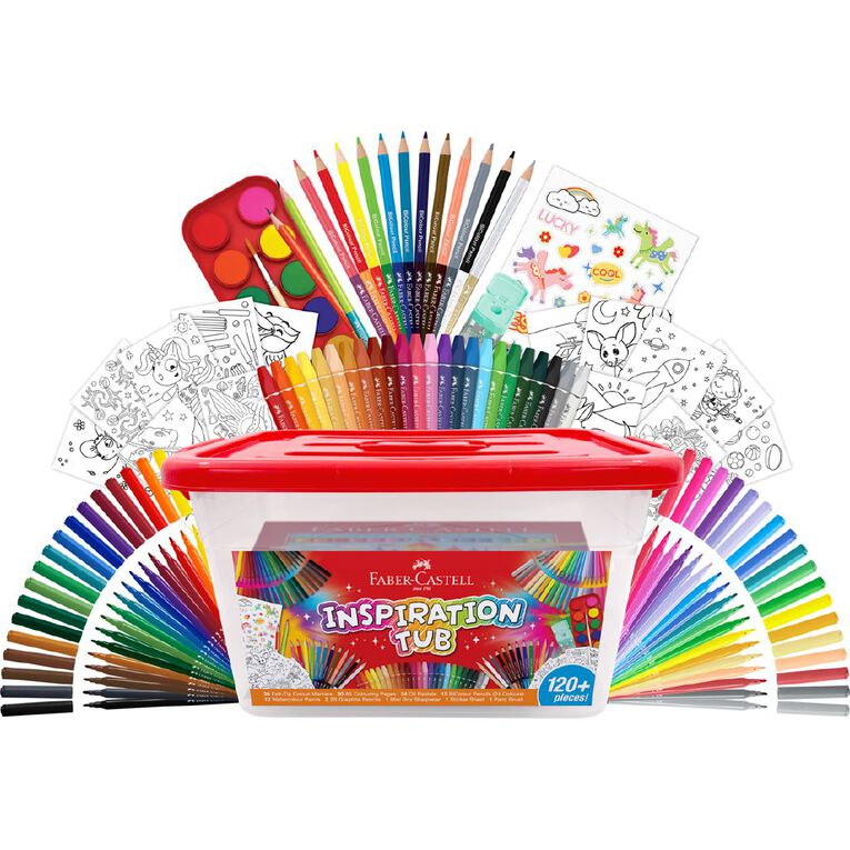 Faber-Castell Inspiration Pencil Tub 120 Pieces