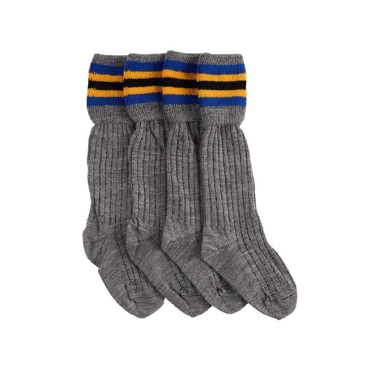 Schooltex Striped School Socks 2 Pack