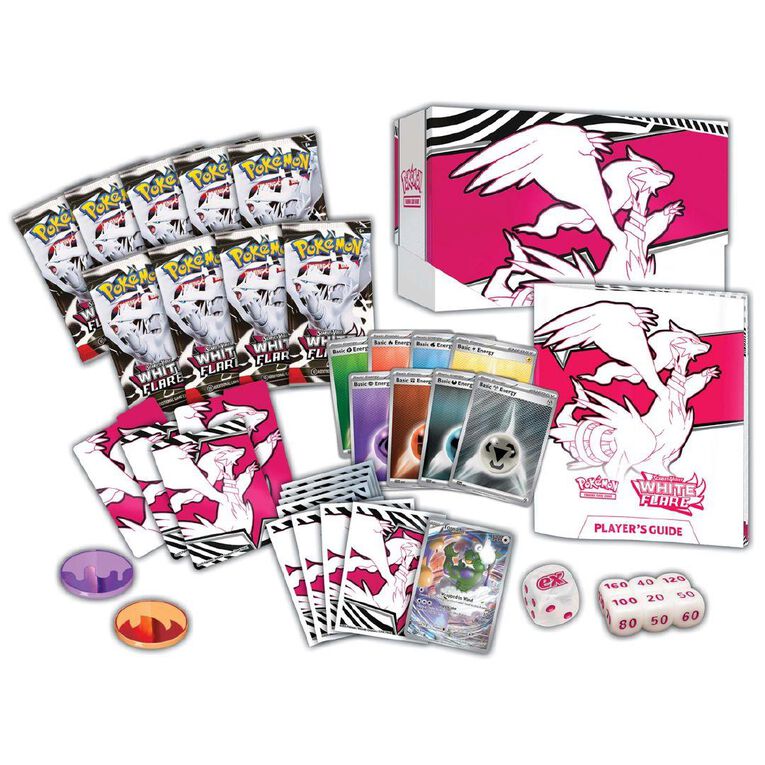 Pokemon S&V 10.5 White Flare Elite Trainer Box LIMIT 2 PER CUSTOMER