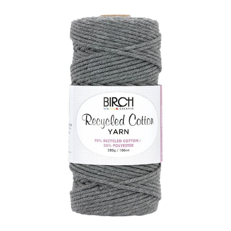 Birch 70% Recycled Cotton 280G Grey