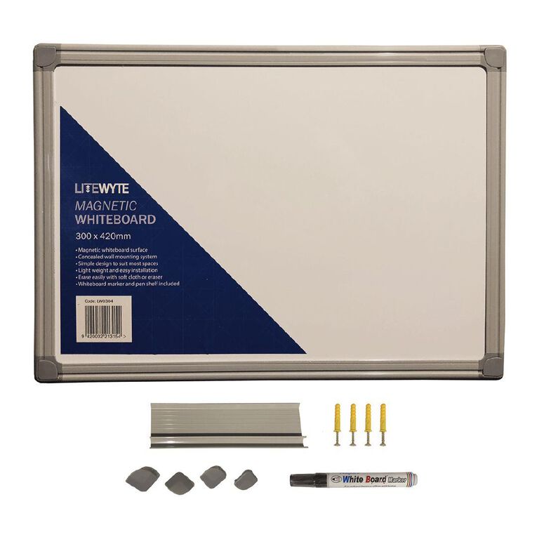 Litewyte A3 Whiteboard 300mm x 420mm White