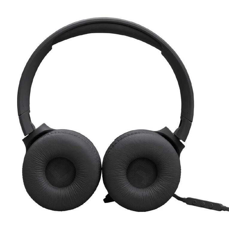 JBL Tune 520C USB-C Wired On-Ear Headphones Black
