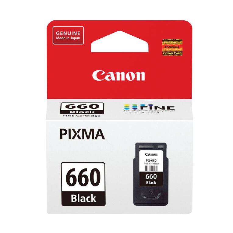 Canon Ink PG660 Black 180 Pages