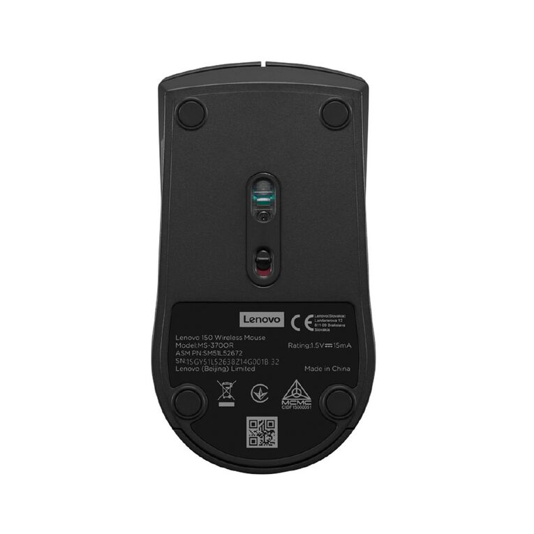 Lenovo 150 Wireless Mouse Black