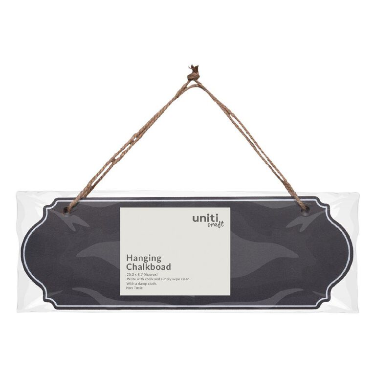 Hanging Chalkboard Rectangular Classic 5.5mm Thickness