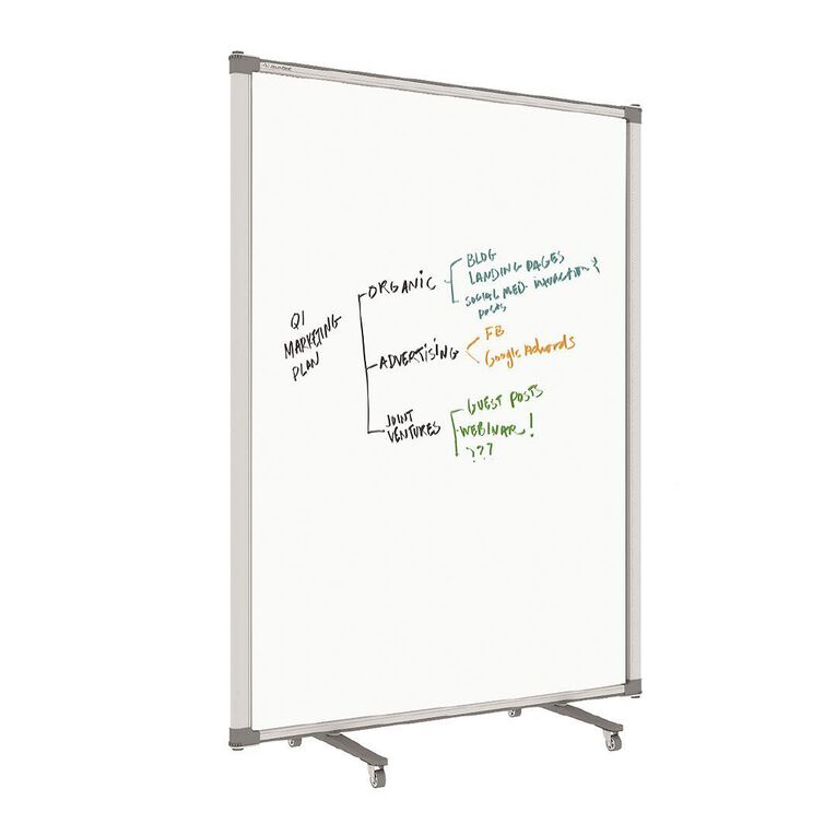 Boyd Visuals Boyd Visuals Free Standing Partition 1800H Whiteboard