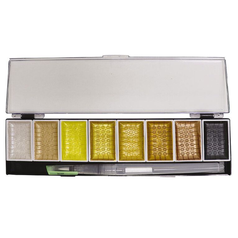 Jasart Voyager Watercolour Metallic Set Ombre 8 Piece