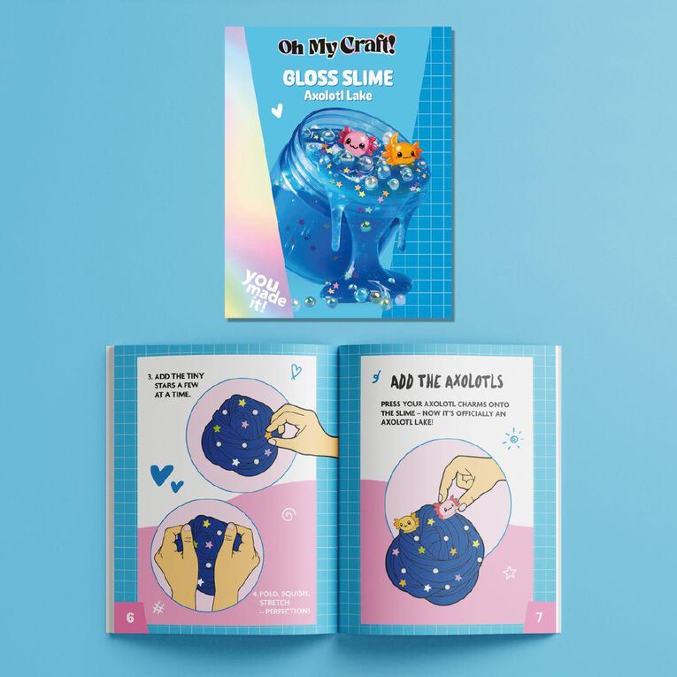 OMC OMC! Axolotl Lake Midi Slime Kit