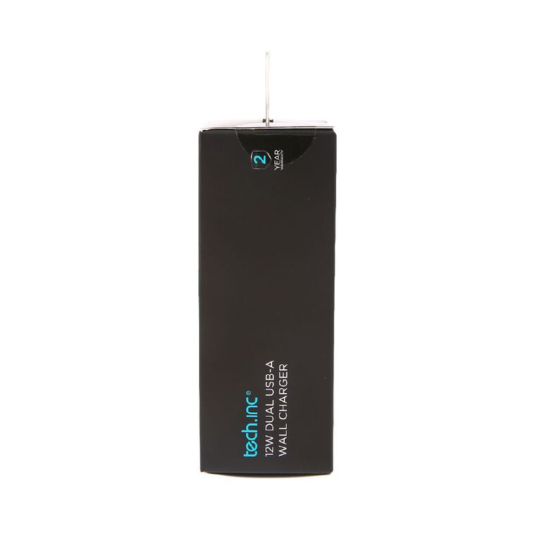 Tech.Inc 12W Dual USB-A Wall Charger TI0123B