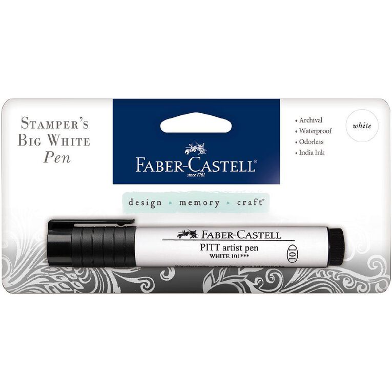 Faber-Castell Pitt Artist Pen Big Brush White