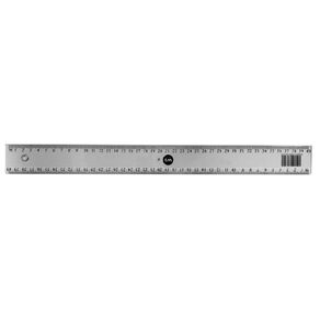 WS Plastic Ruler 40cm Clear
