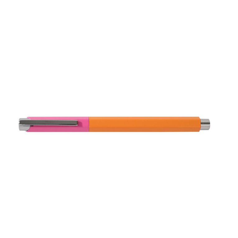 Uniti Stationery Brights Orange And Pink Pen