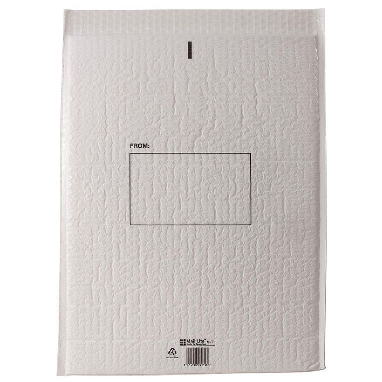 Sealed Air Mail Lite Bag MLT7 380mm x 480mm 50 Pack