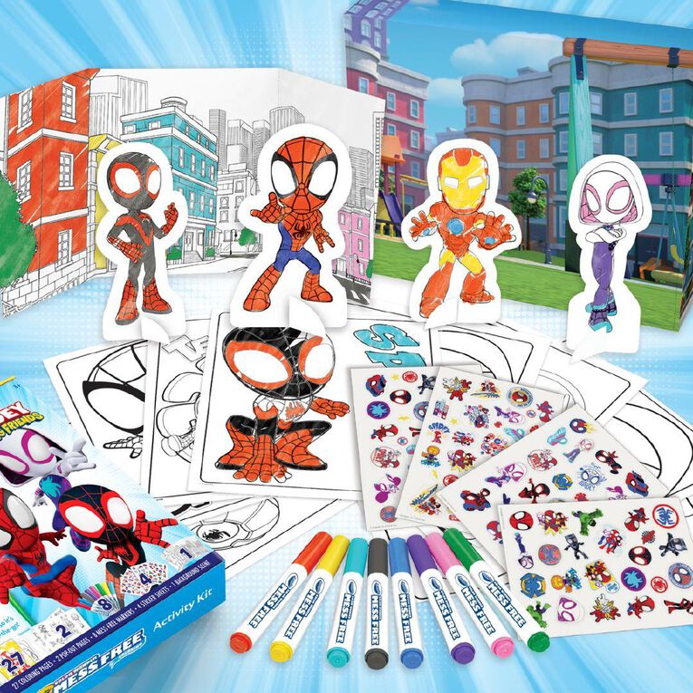 Crayola Mess Free Spidey & Friends Activity Kit