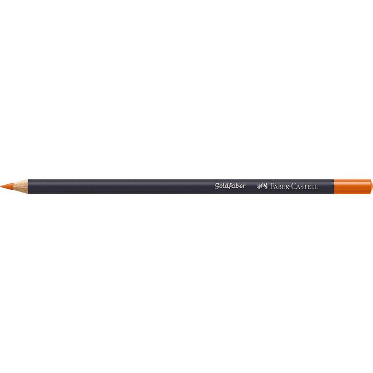 Faber-Castell Colour Pencil Goldfaber Col115 Dark Cadium Orange