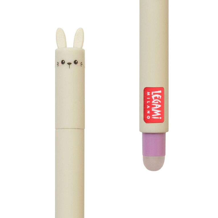 Legami Erasable Pen Bunny Purple Ink